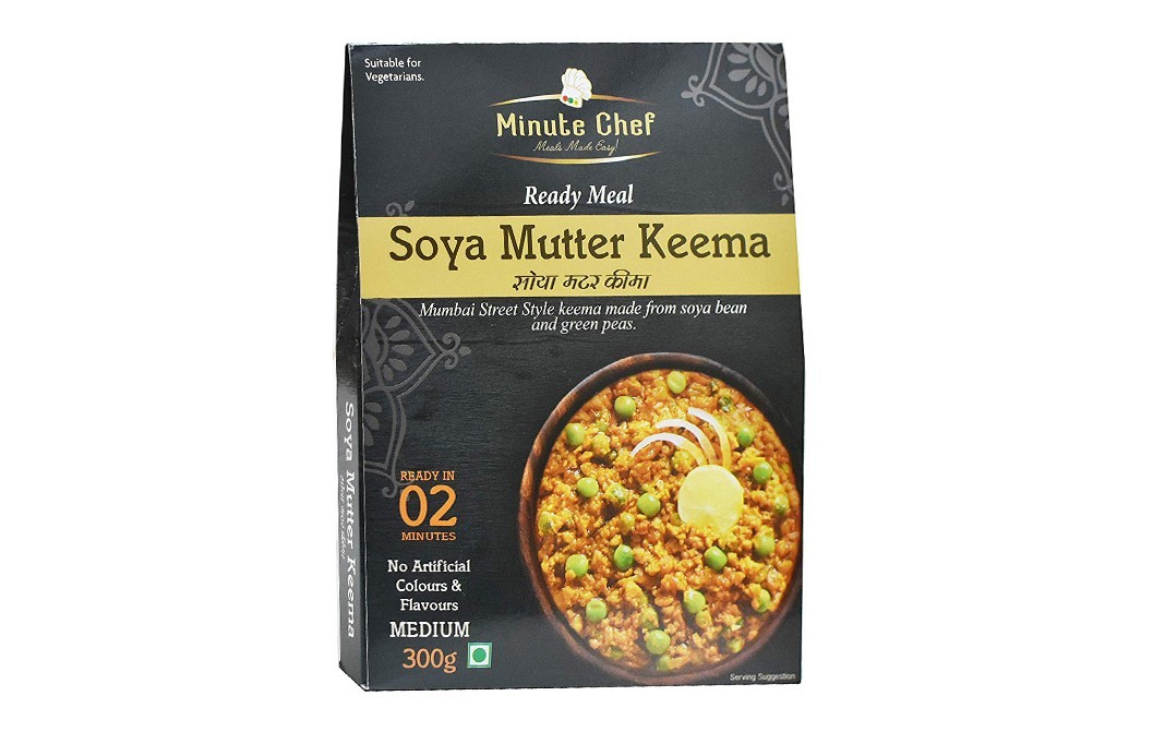 Minute Chef Soya Mutter Keema    Pack  300 grams